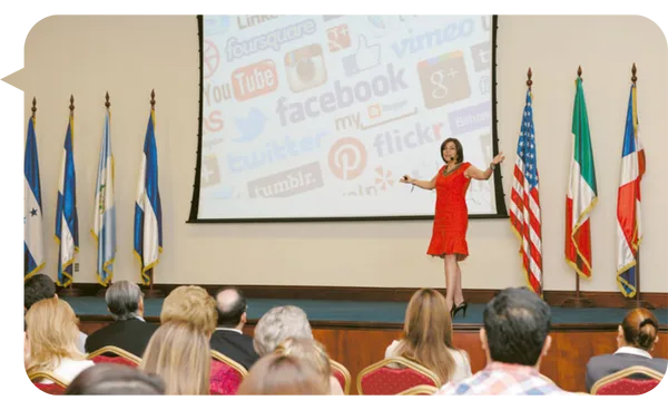 Melva Sangri, conferencista para eventos corporativos sobre Liderazgo Transformacional